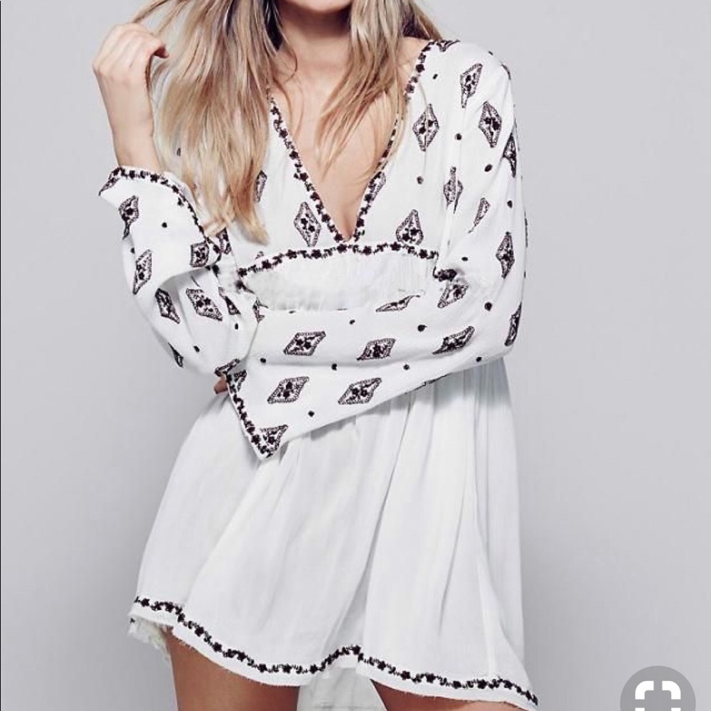 Free people bell sleeve tunic